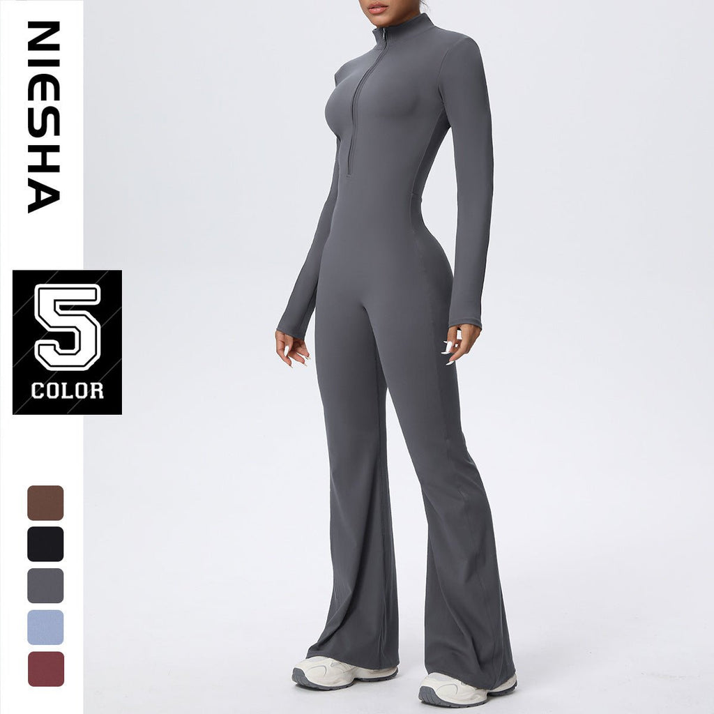 Apex Flare Unitard | Architectural. Fluid. Absolute. - Honto Active