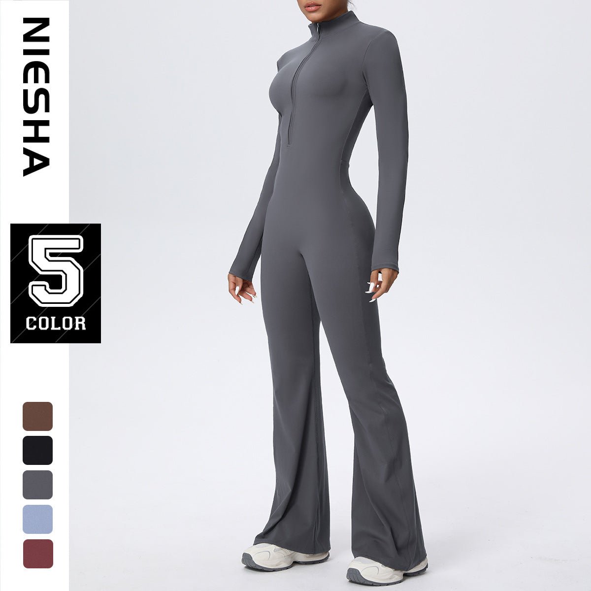Apex Flare Unitard | Architectural. Fluid. Absolute. - Honto Active