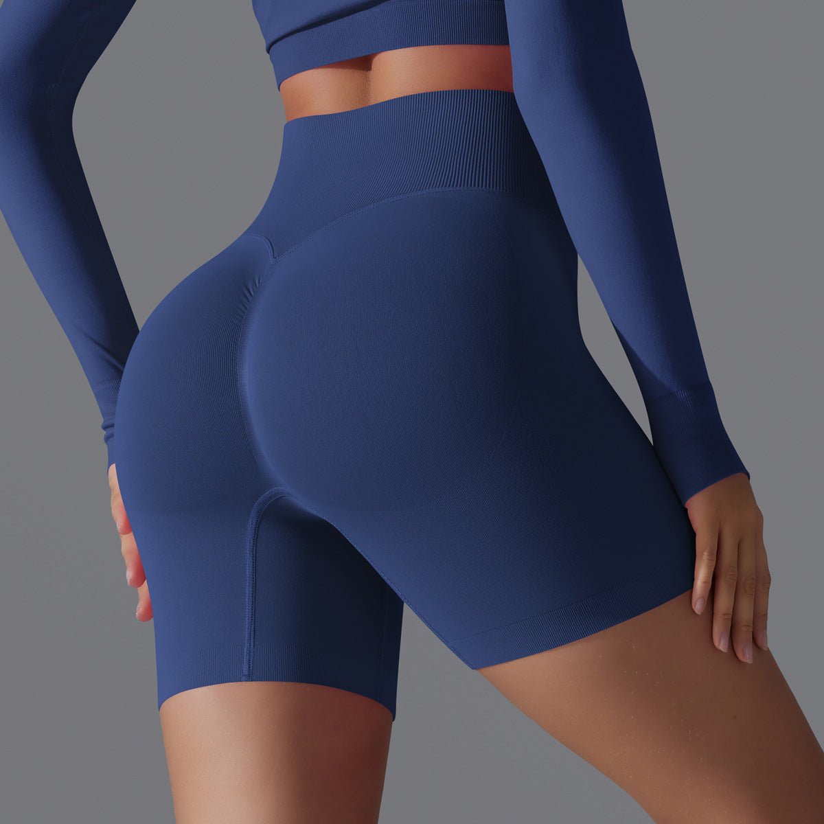 Peach Sculpt Biker Shorts | Compact. Contoured. Commanded. - Honto Active