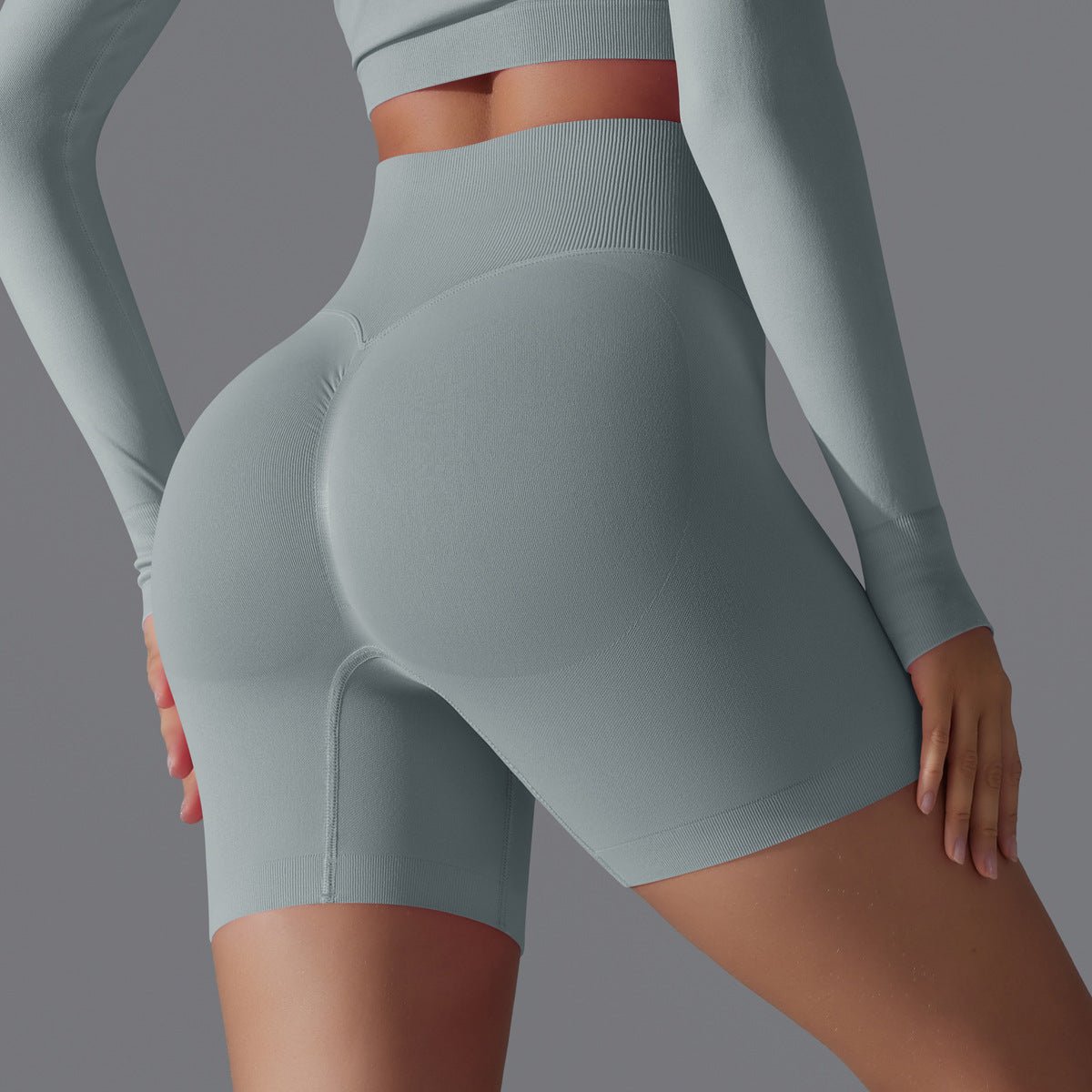Peach Sculpt Biker Shorts | Compact. Contoured. Commanded. - Honto Active